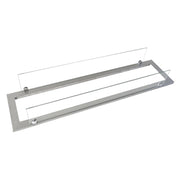 Stahlrahmen-Glas für Superior Brenner 100 cm