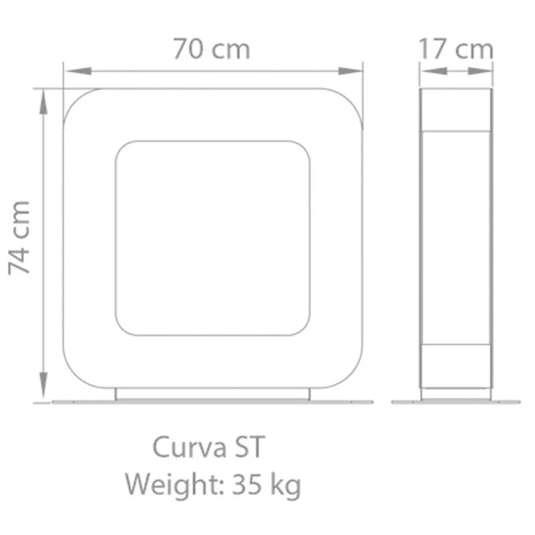 Safretti Curva ST - Weiß