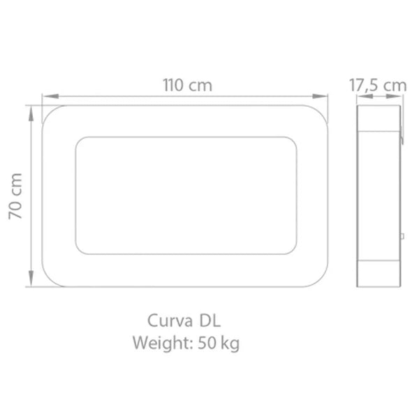 Safretti Curva DL - Weiß