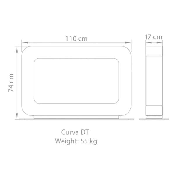 Safretti Curva DT - Weiß