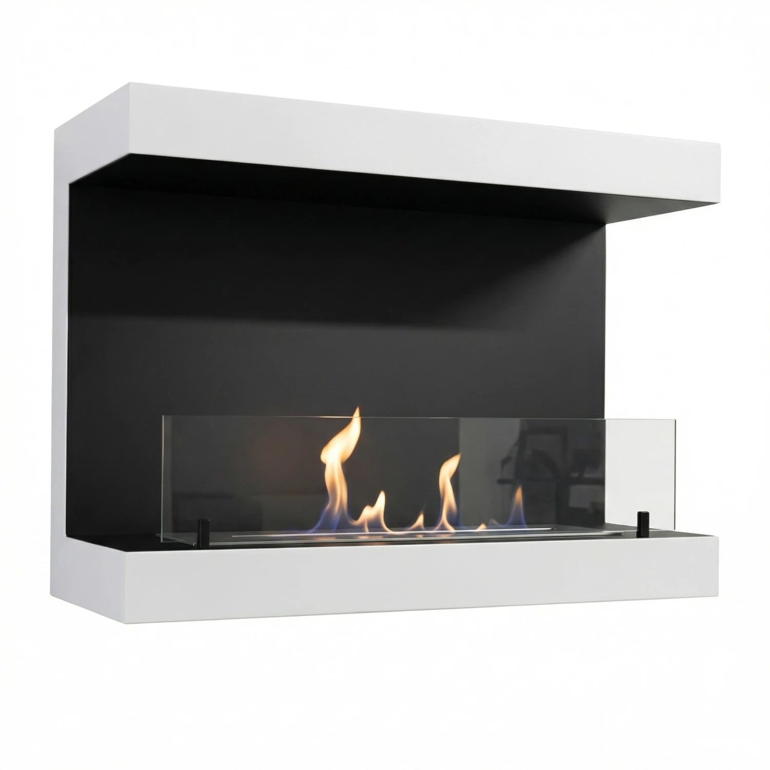 Dakota - Dreiseitiger 80 cm Wandkamin
