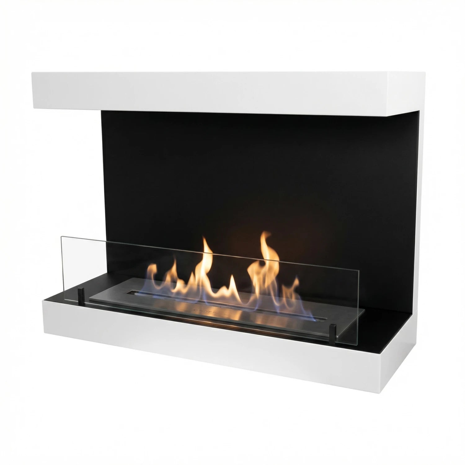 Dakota - Dreiseitiger 80 cm Wandkamin