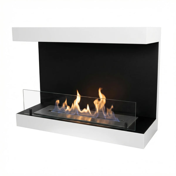 Dakota - Dreiseitiger 80 cm Wandkamin