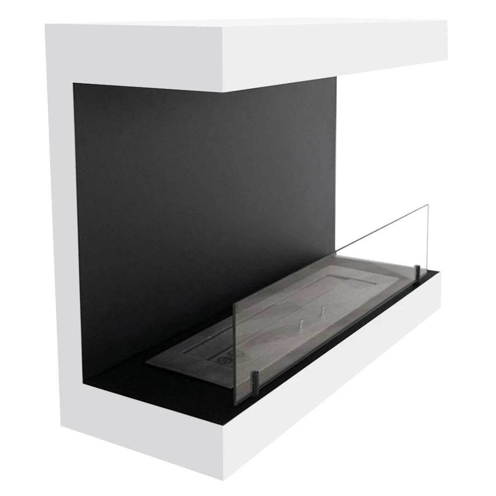 Dakota - Dreiseitiger 80 cm Wandkamin
