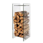 Brennholzregal aus Glas Rack 140