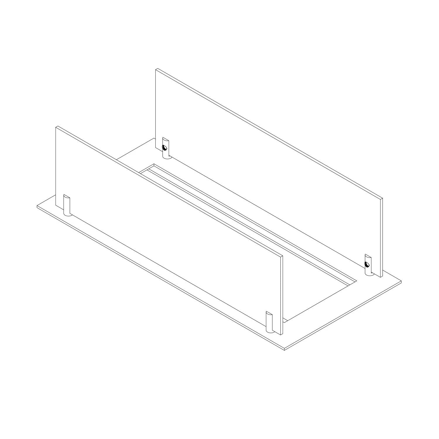Built-in Profile - 45 cm