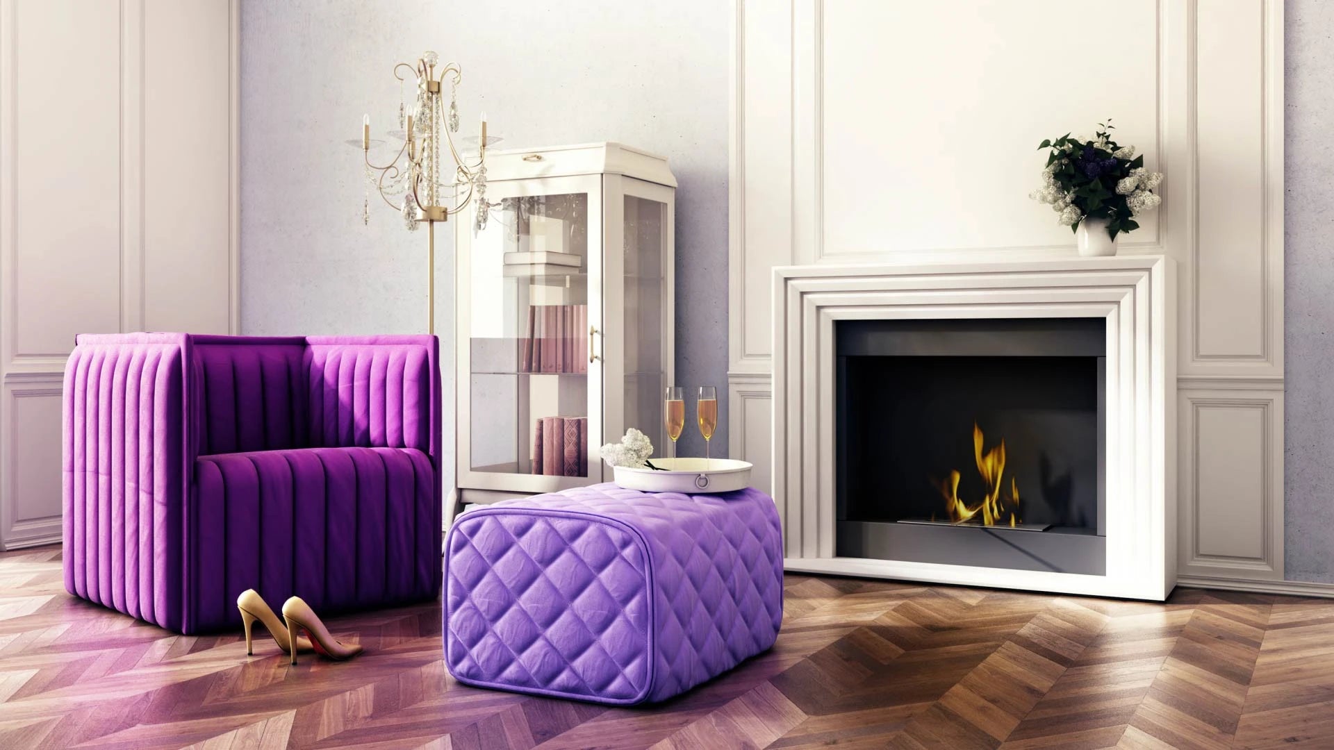 Crook Freestanding Bio Fireplace