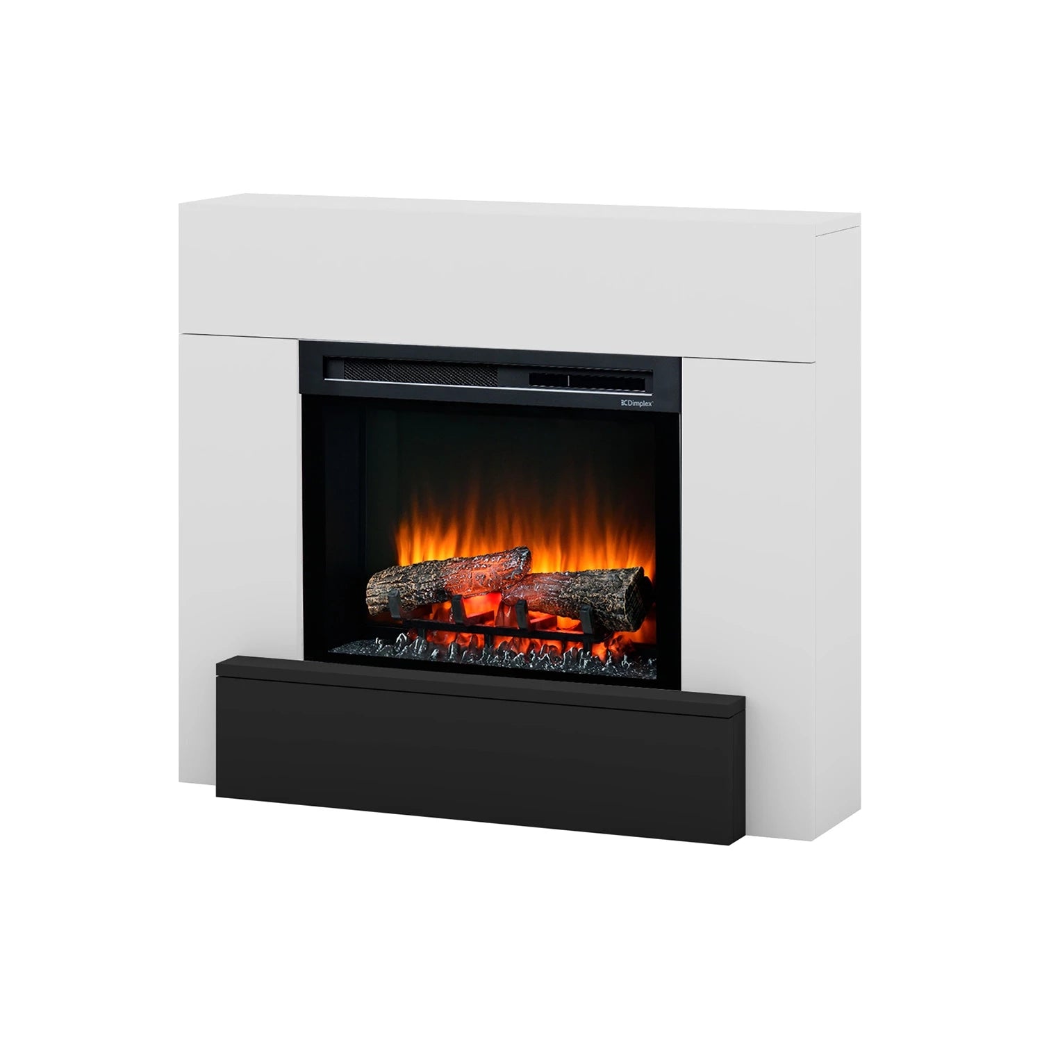 Vigor Electric Fireplace - White