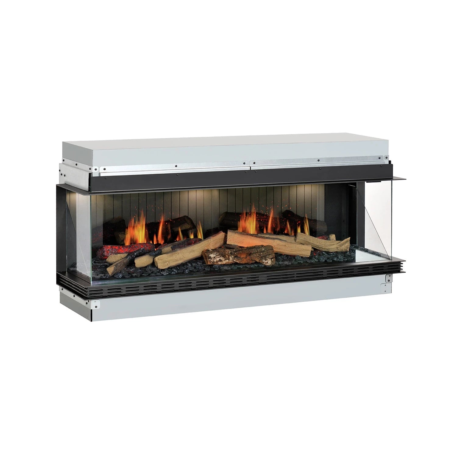Vista 130 III - 3-seitiger Elektro Einbaukamin