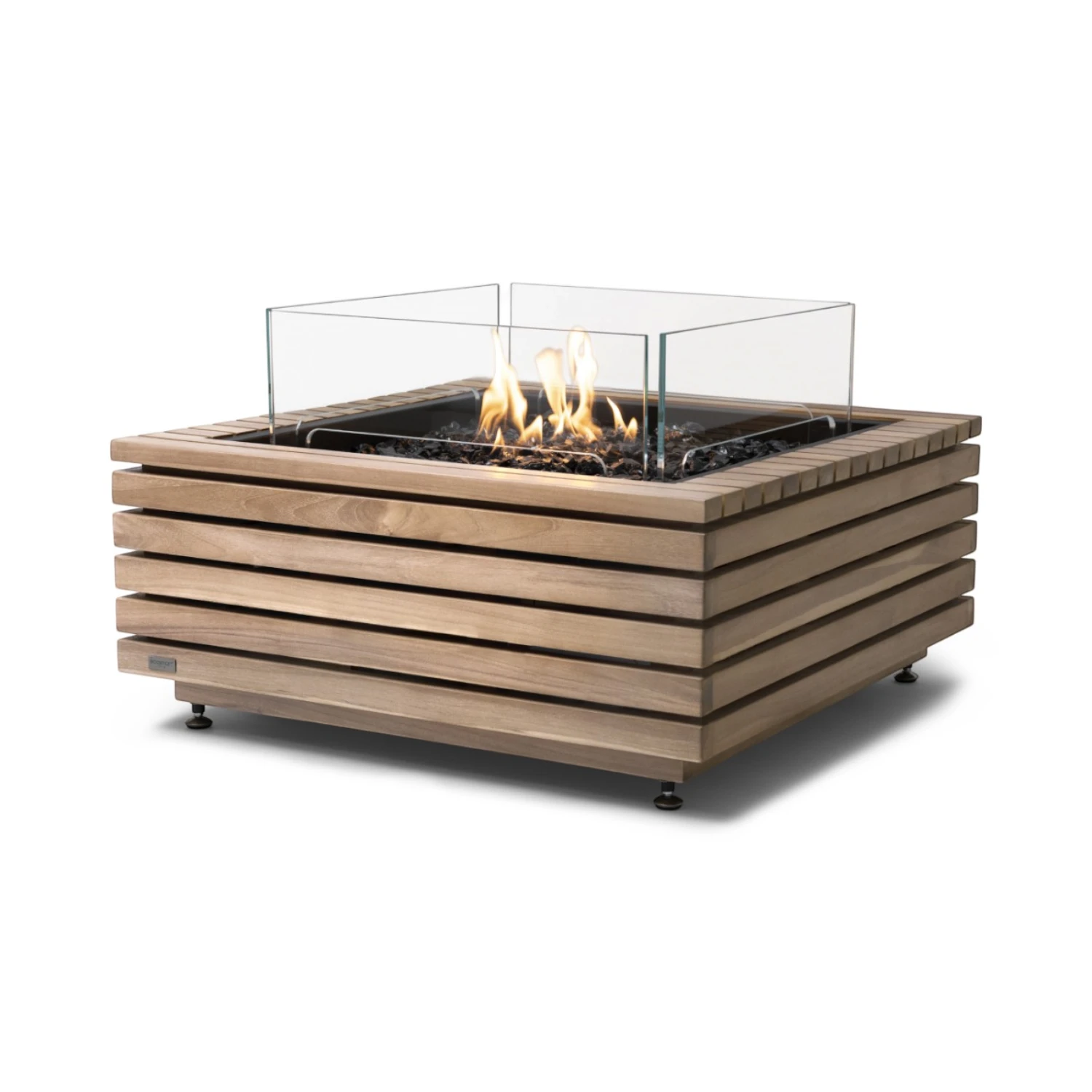 Base 30 - Teak Bioethanol Fire Pit