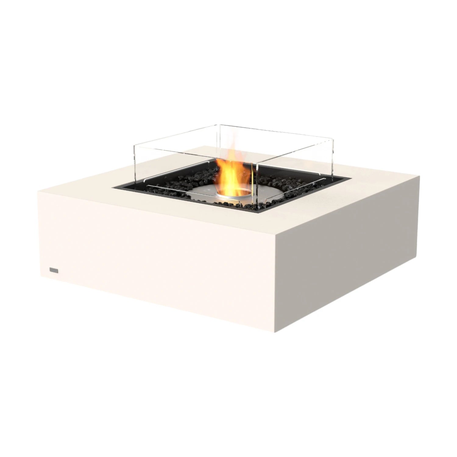 Base 40 – Bioethanol-Feuerstelle in der Farbe Bone