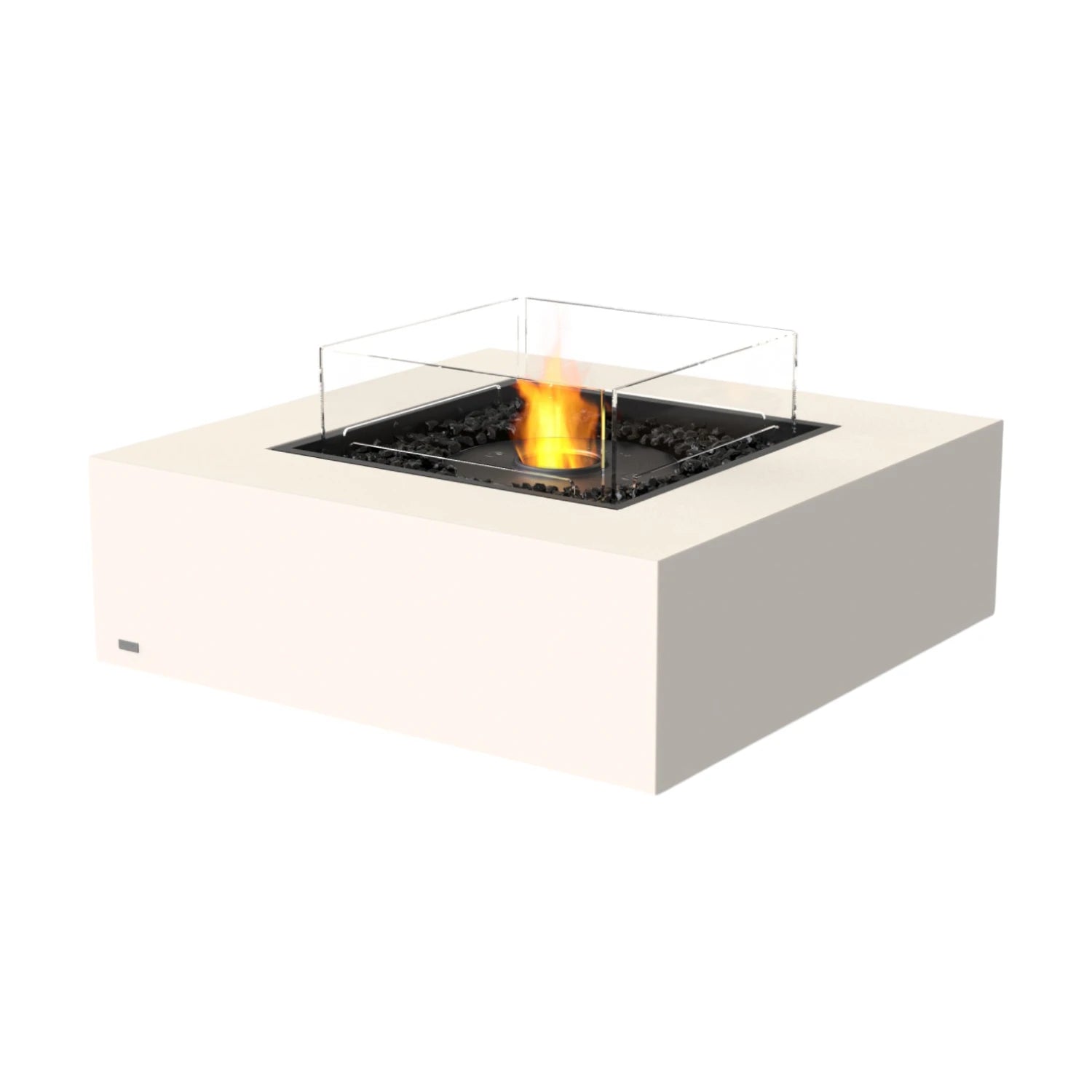 Base 40 – Bioethanol-Feuerstelle in der Farbe Bone