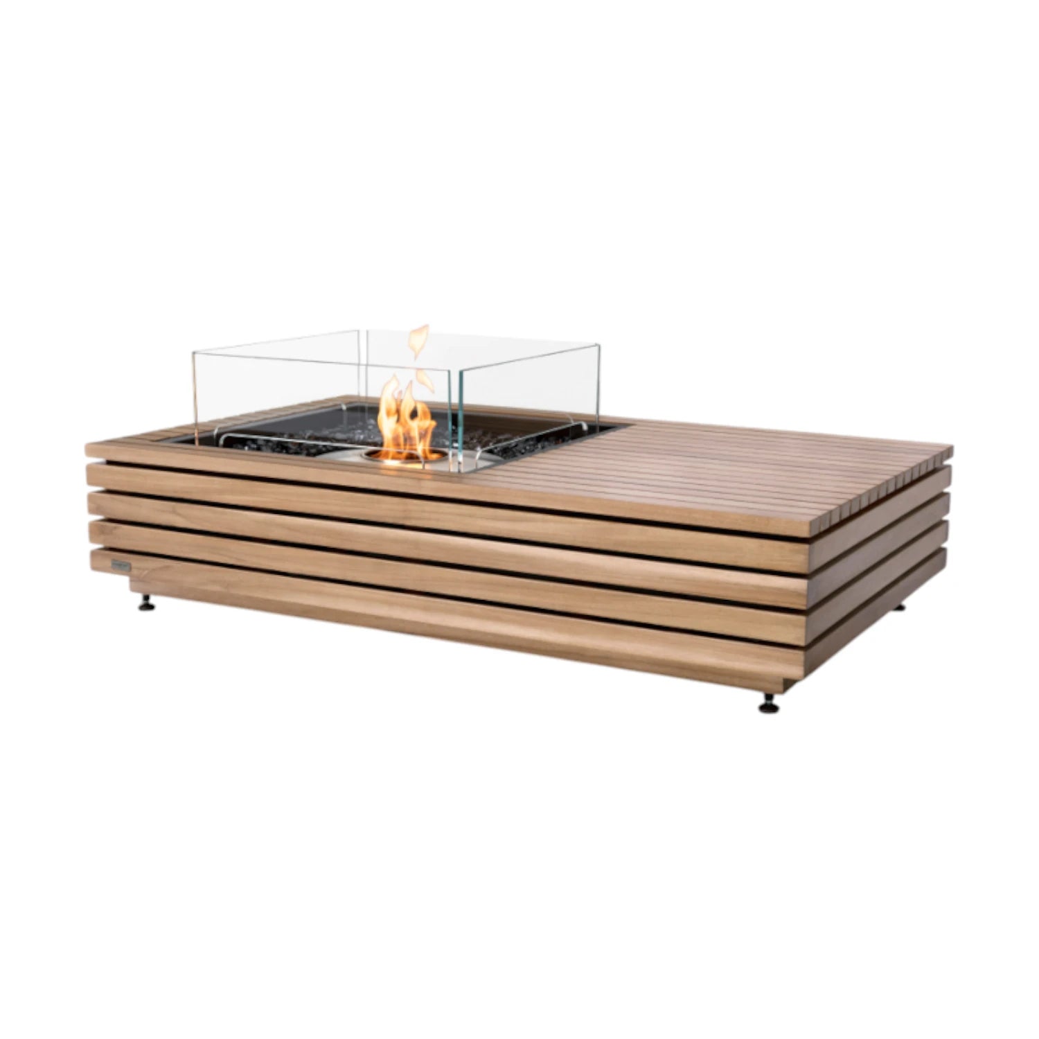 Manhattan 50 – Teak Bioethanol-Feuerstelle