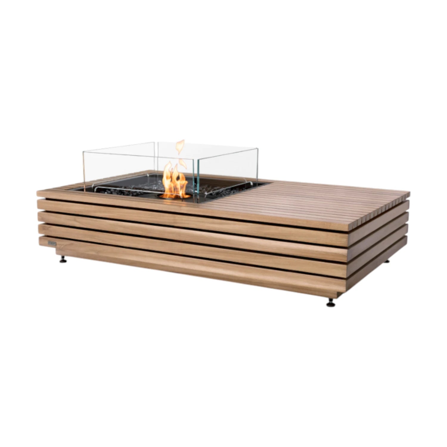 Manhattan 50 – Teak Bioethanol-Feuerstelle