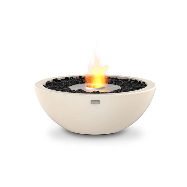 Mix 600 outdoor bioethanol fireplace, compact round form
