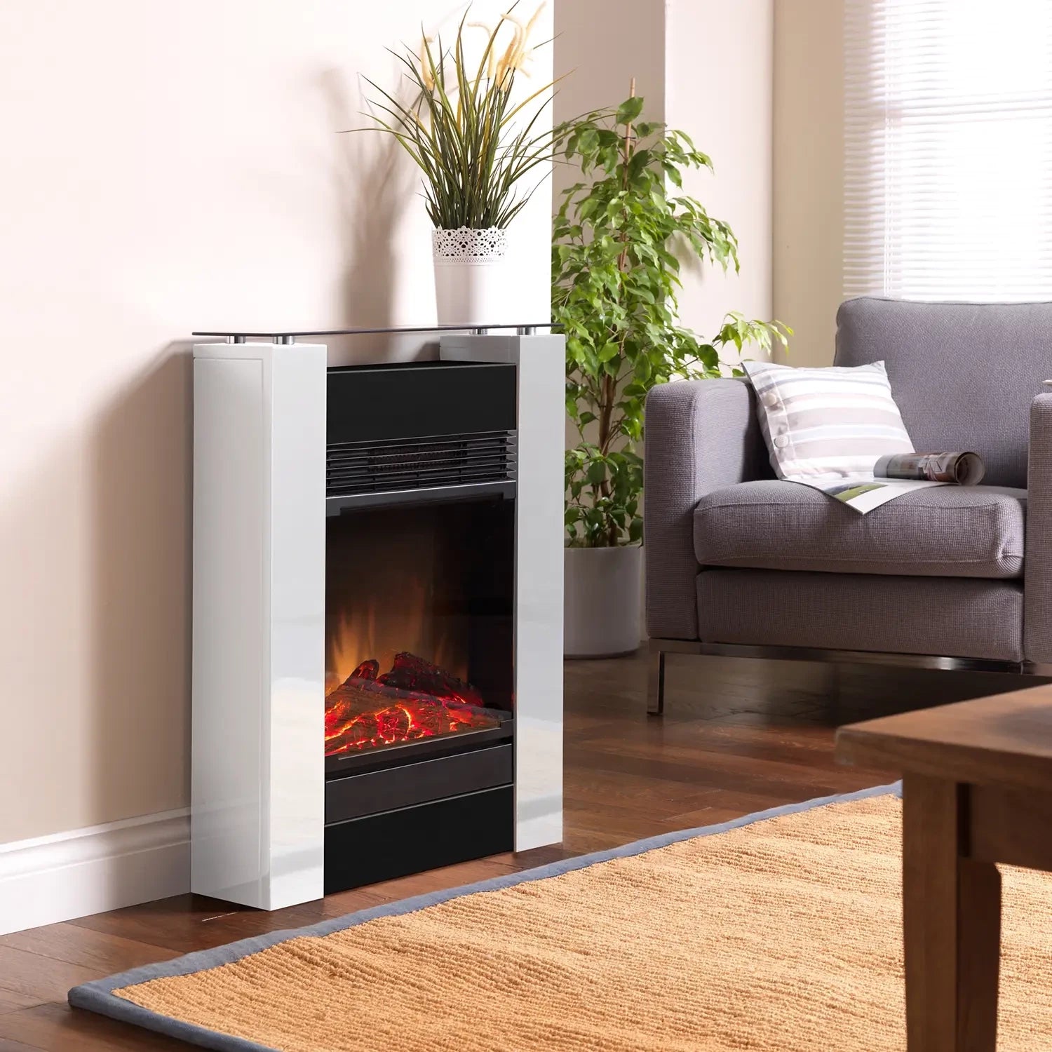 Elektrischer tragbarer Kamin