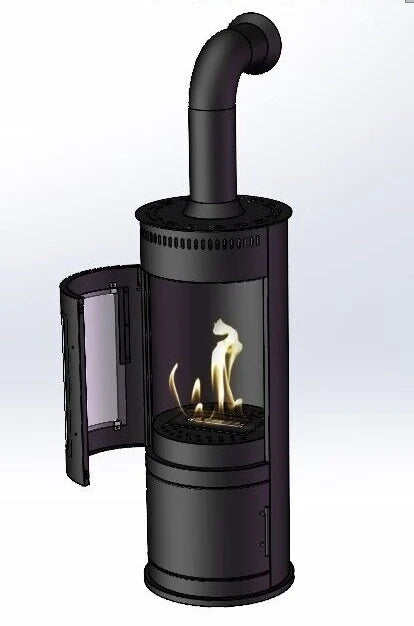 Falscher Schornsteinrohr für Bioethanol Ofen – Klein