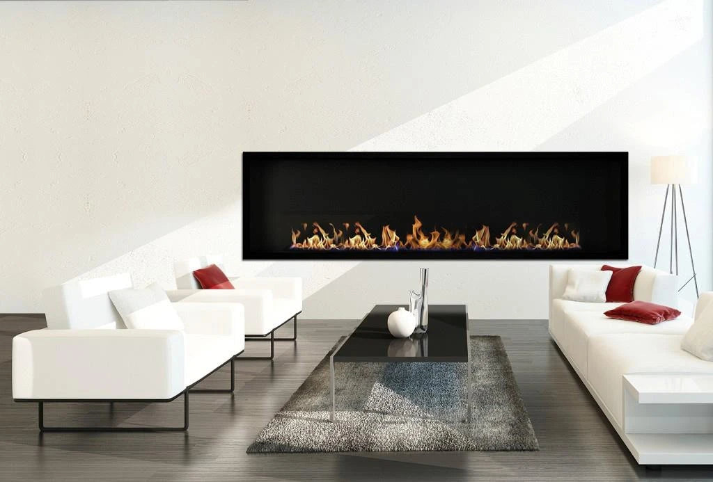 Icon Fires Slimline Firebox SFB1650 - Schwarz