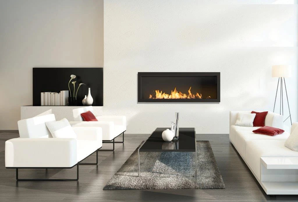 Icon Fires Slimline Firebox SFB1100 - Schwarz