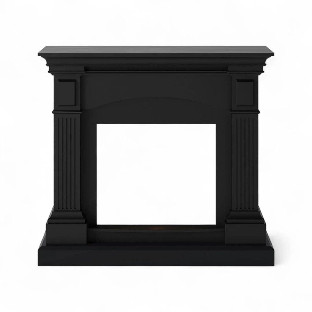 Magna Black - Fireplace Frame