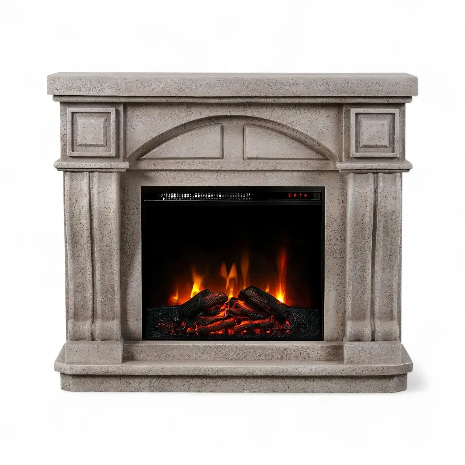 Logi - Elektrisk Kamin i Polystone