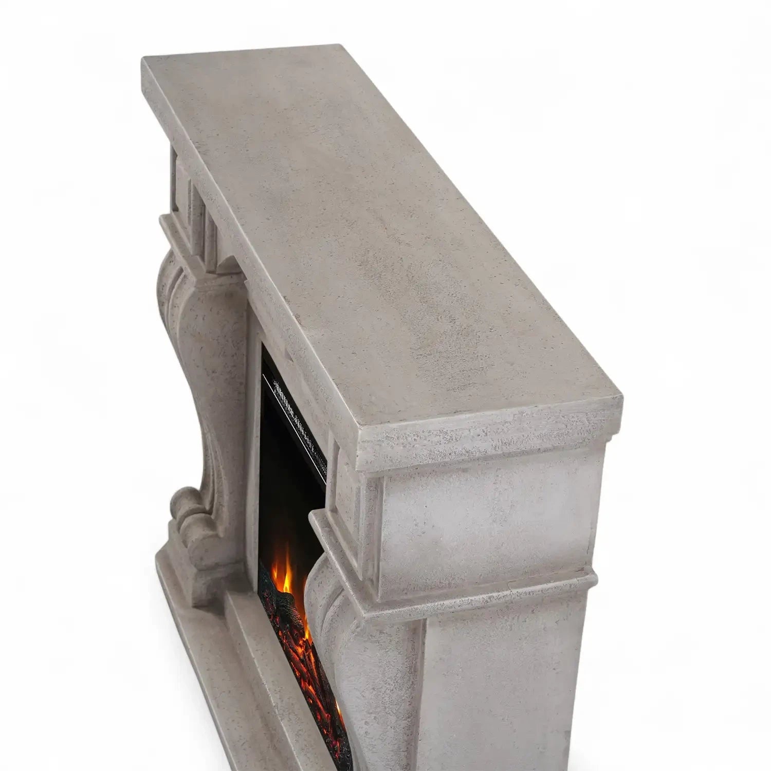 Logi - Elektrisk Kamin i Polystone