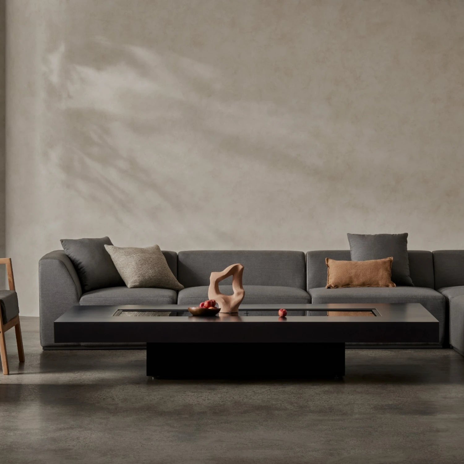 Gin 90 niedriger Kamin
