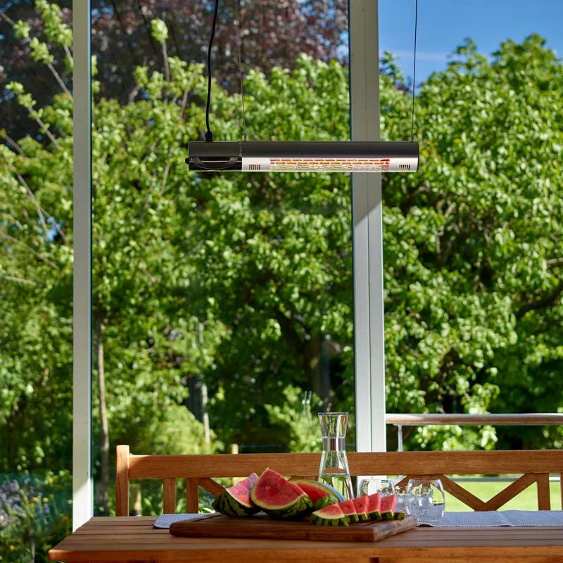 Terrassenheizer 1500W, GT + Fernbedienung