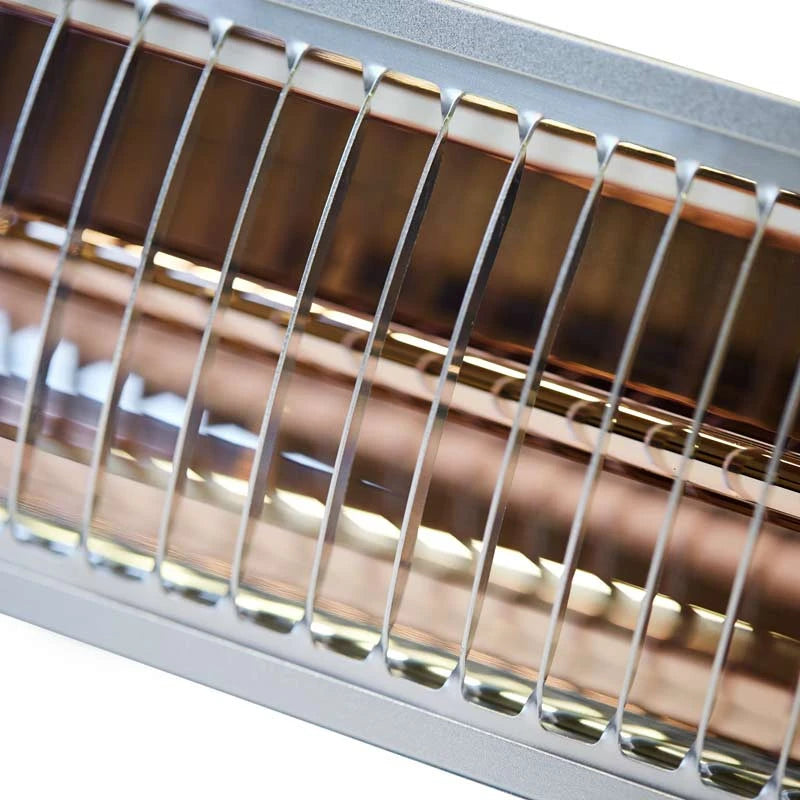 Terrassenheizer 1500W, GT, 51 cm - Silber
