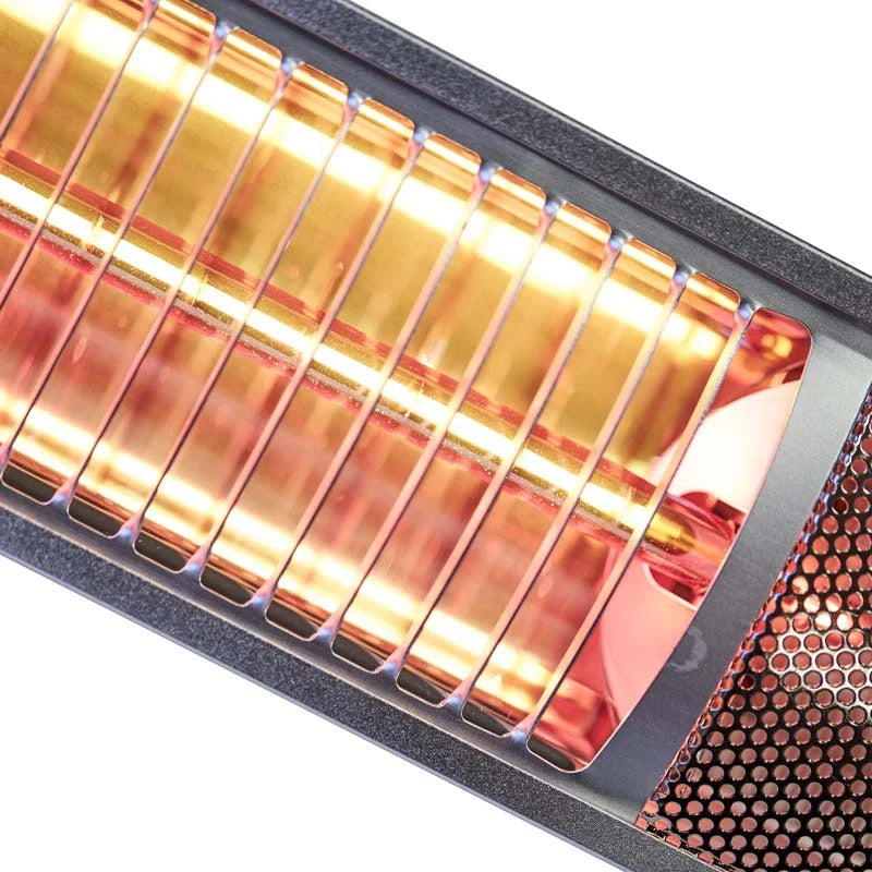 Terrassenheizer 1500W, GT, 51 cm - Silber
