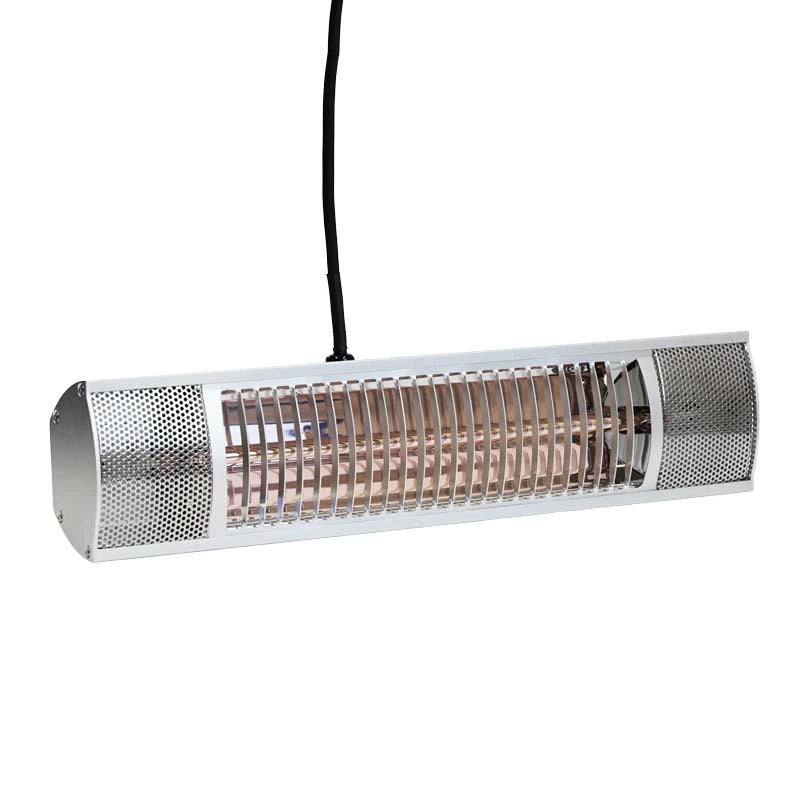 Terrassenheizer 1500W, GT, 51 cm - Silber