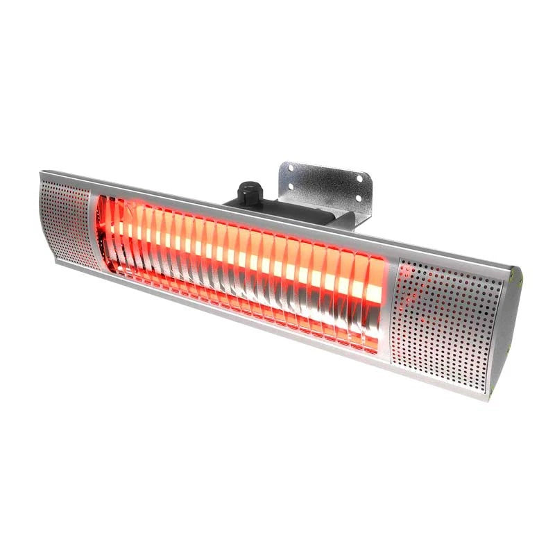 Terrassenheizer 1500W, GT, 51 cm - Silber