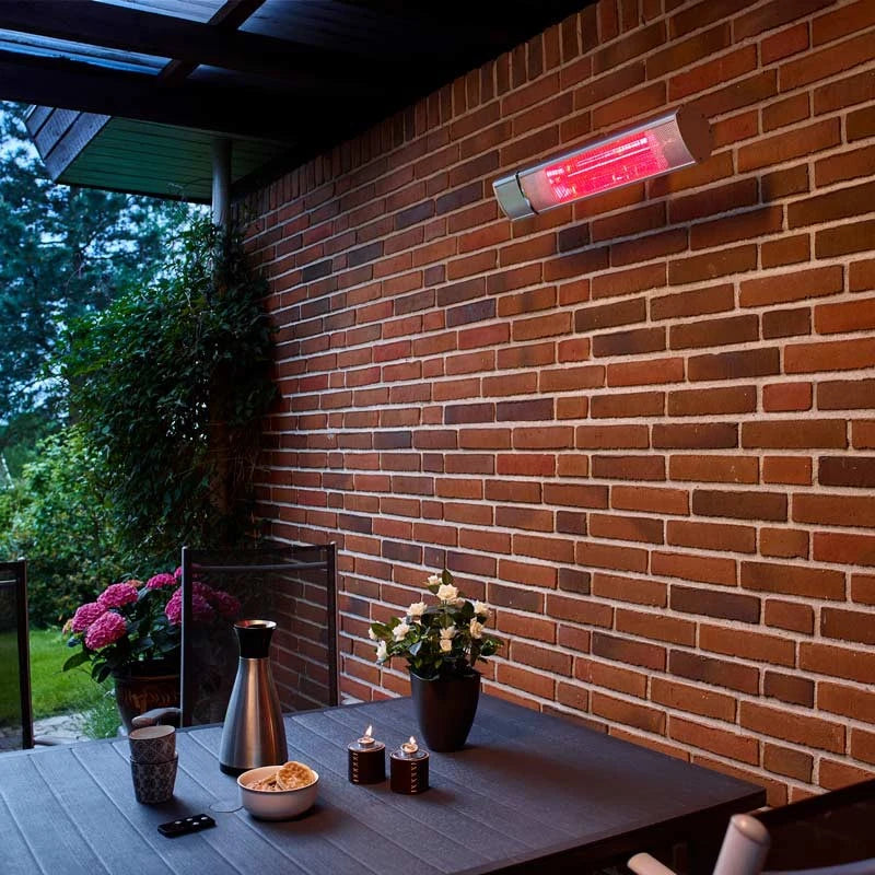 Terrassenheizer 500/ 1000/ 1500W - Silber