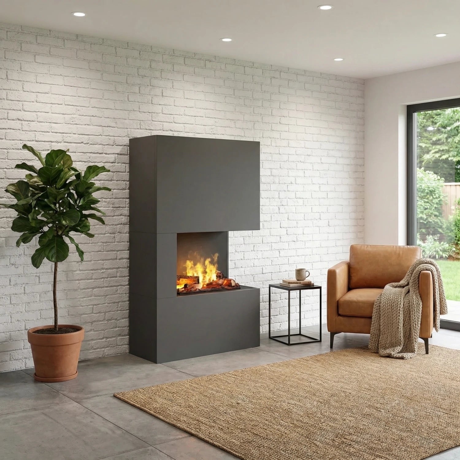 Tucholsky Left Corner Grey - OMC 600 | Freestanding