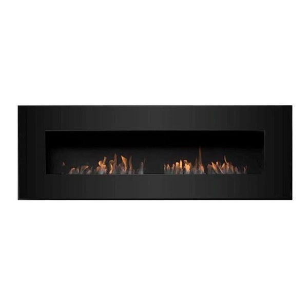 Icon Fires Nero 1750 Wandkamin - Schwarz