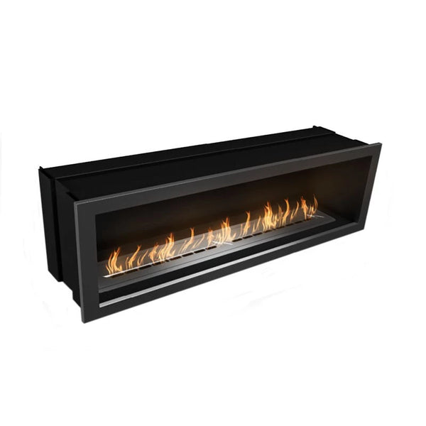 Icon Fires Slimline Firebox SFB1350 - Stahl