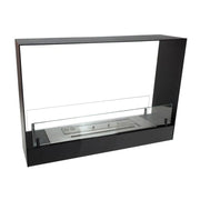 60 cm Einbaukamin - Schwarz