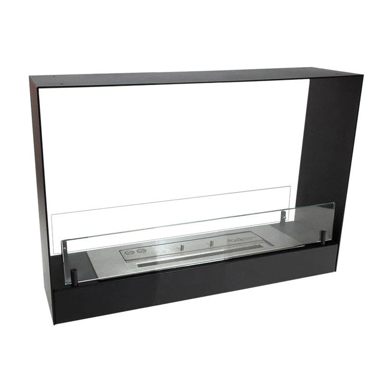60 cm Einbaukamin - Schwarz