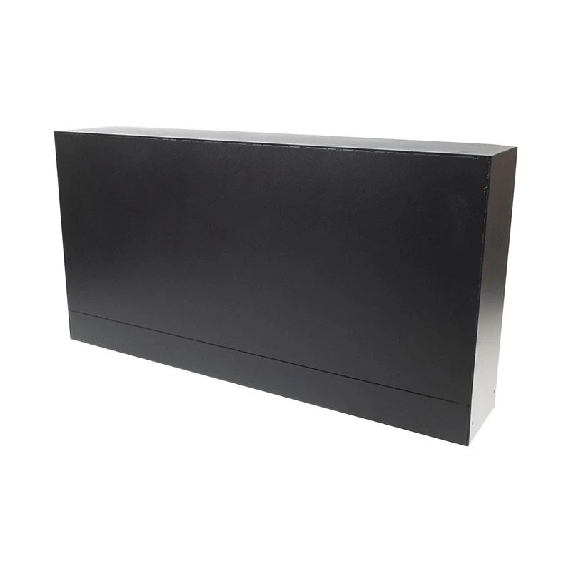 100 cm Einbaukamin - Schwarz