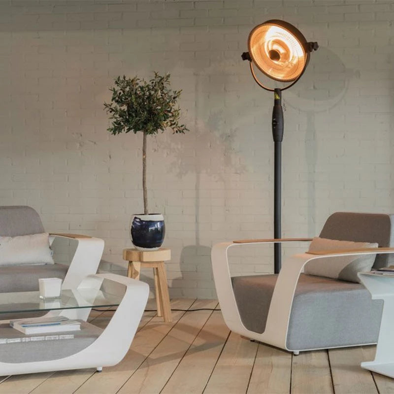 Retro-Terrassenheizer mit 2100 Watt