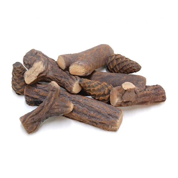 Keramisches Holz 9 Stück