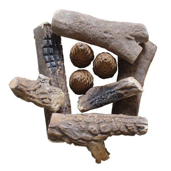 Keramisches Holz 9 Stück