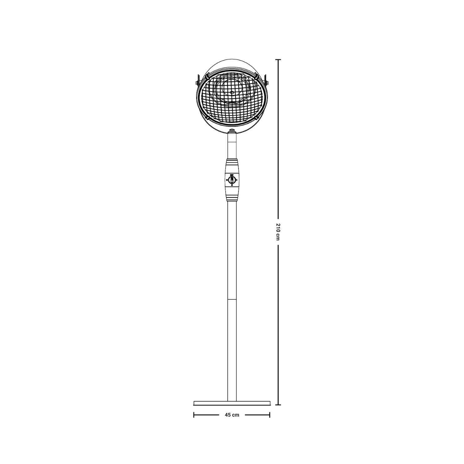 Indus Bright Stehender 2100W