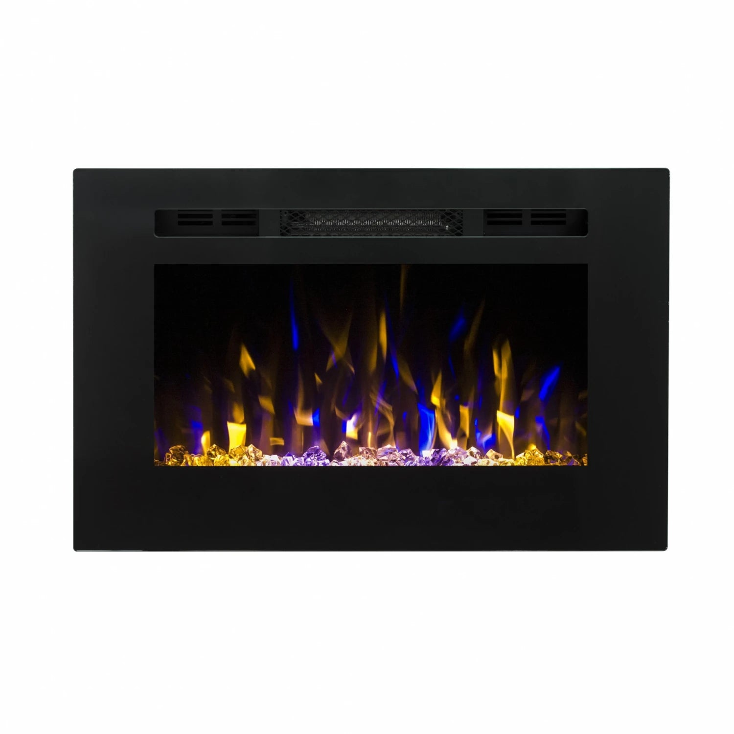 LED Pro elektrischer Einbaukamin - 66cm