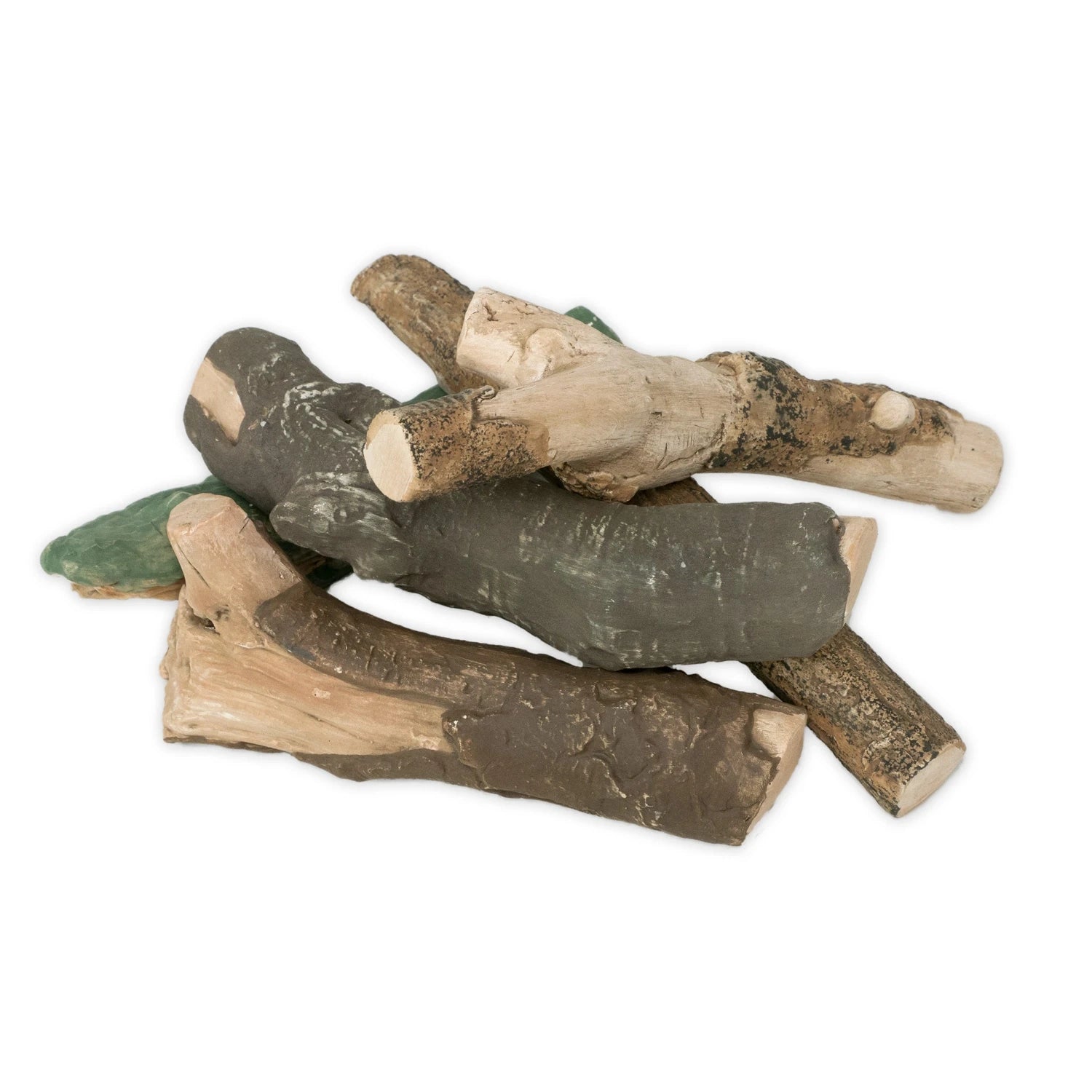 Zierteile Holz gemischt - 5 Stück.
