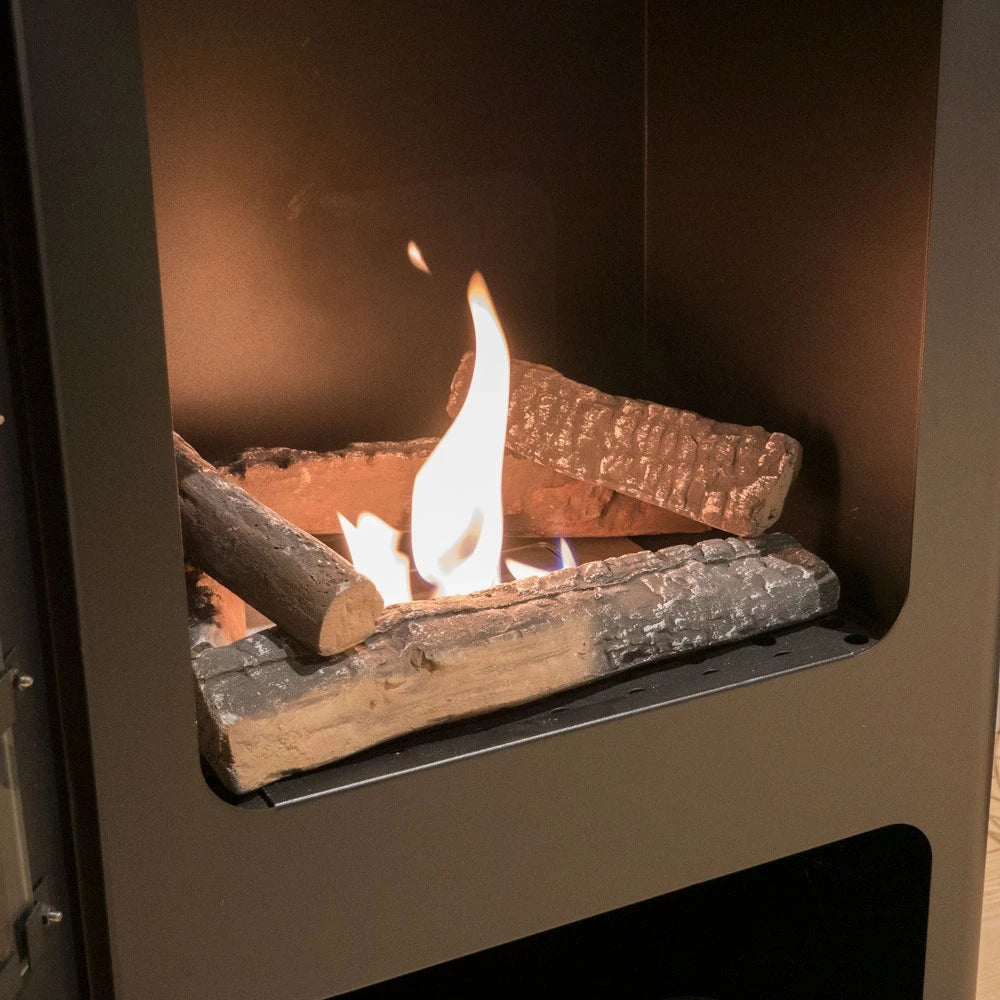 Keramisches Holz für Kamin 8 Stück