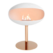 Pedestal White + Copper Base
