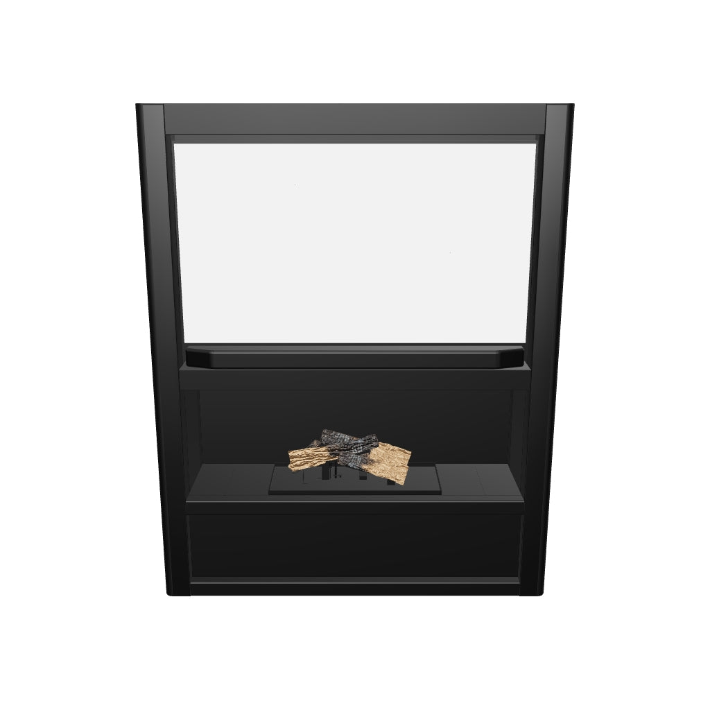 Cinema Flogs – TV-Schrank mit Bioethanol-Kamin