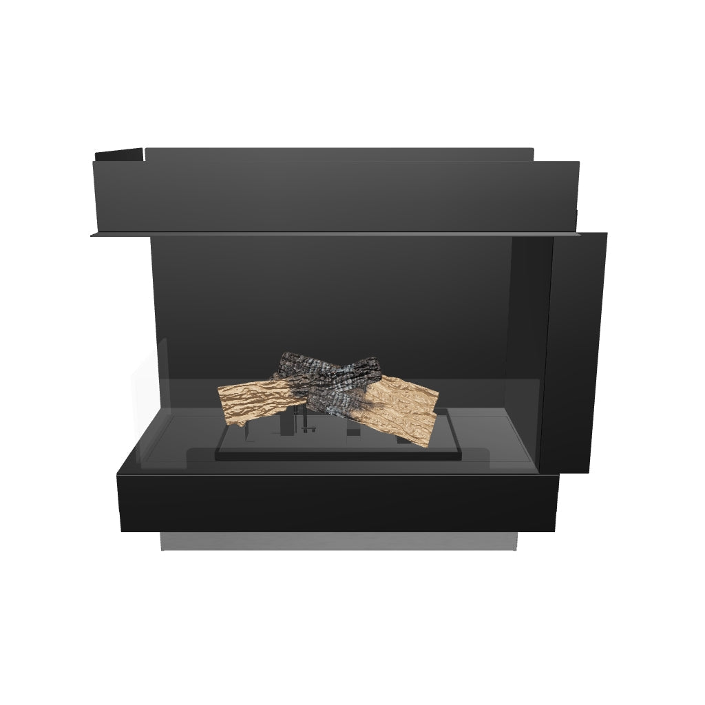 Flogs Box 800 Linke Ecke – Bioethanol-Kamin