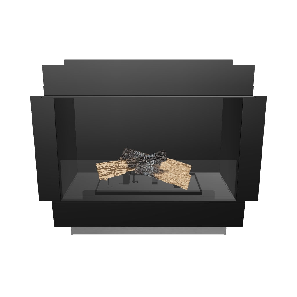 Flogs Box 800 einseitig – Bioethanol-Kamin